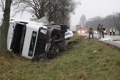 Tragedia na krajowej "8". W karambolu zginęło trzech mężczyzn