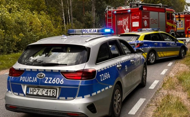 Tragedia na mazowieckiej drodze. Nie żyje motocyklista