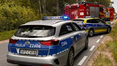 Tragedia na mazowieckiej drodze. Nie żyje motocyklista