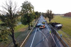 Tragedia na obwodnicy Świebodzina. Zginęła kobieta i dwoje nastolatków