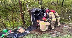 Tragedia na obwodnicy Trójmiasta. Auto dachowało, zginęła kobieta