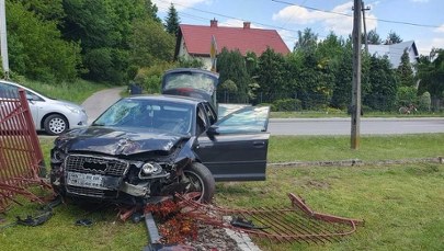 Tragedia na Podkarpaciu. Kierowca audi bez szwanku, 63-latek nie żyje