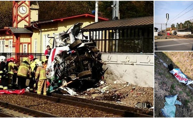 Tragedia na przejeździe kolejowym w Puszczykowie. Sprawdzono nagrania z monitoringu