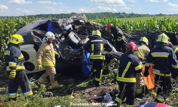 Tragedia na zachodzie Ukrainy /Facebook / МВС України /