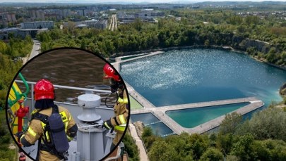 Tragedia na Zakrzówku w Krakowie. Nie żyje nurek 