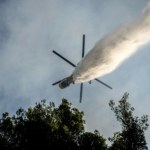 Tragedia podczas gaszenia pożarów w Grecji. Zderzyły się dwa śmigłowce