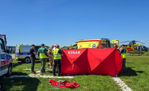 Tragedia podczas skoków spadochronowych. Nie żyje 39-latek