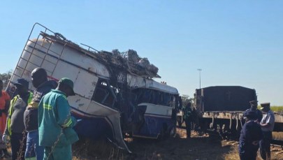​Tragedia w Afryce. Pociąg zmiażdżył autobus, jest wiele ofiar