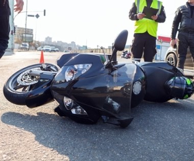 Tragedia w Bodzentynie. Motocyklista zginął w wypadku