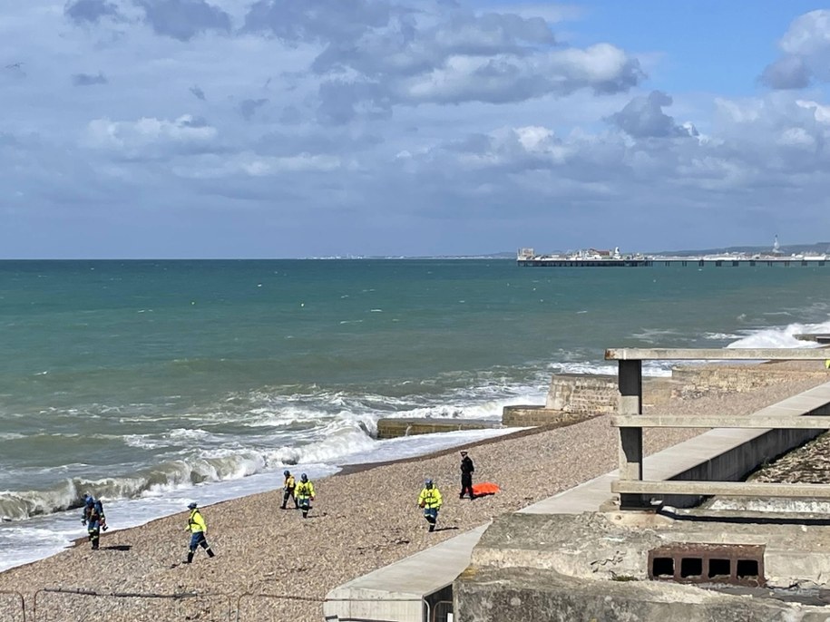 Tragedia w Brighton: Ciała trzech młodych kobiet wyłowione z morza /	Anahita Hossein-Pour /PAP/PA
