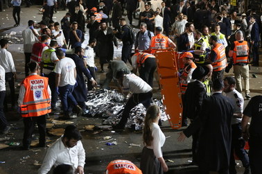 Tragedia w Izraelu. Dziesiątki ofiar. W tłumie wybuchła panika 
