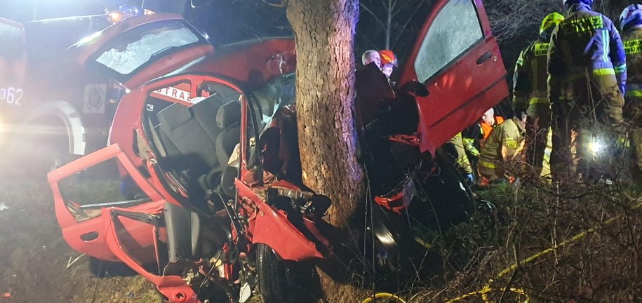Tragedia w Kąśnej Górnej /KM PSP Tarnów /
