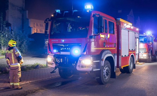 Tragedia w Katowicach. Dwie osoby zginęły w nocnym pożarze 