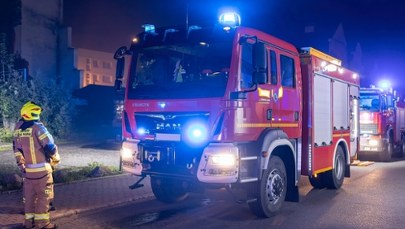Tragedia w Katowicach. Dwie osoby zginęły w nocnym pożarze 