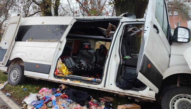 Tragedia w powiecie hrubieszowskim /KP PSP w Hrubieszowie /