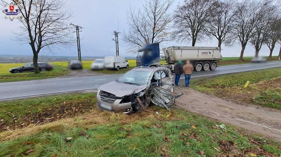 Tragedia w powiecie kraśnickim /Lubelska Policja /