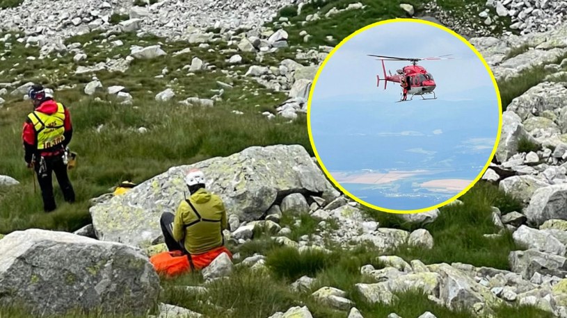 Tragedia w słowackich Tatrach. Polski turysta spadł z grani