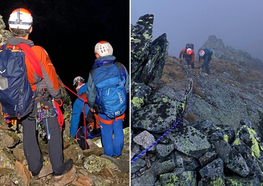 Tragedia w Tatrach, fot. Horska Zachranna Sluzba /Facebook