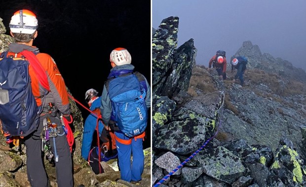 Tragedia w Tatrach. Para Słowaków patrzyła na śmierć Polki