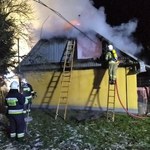 Tragedia w Wygnanowie. 70-latek zginął w pożarze drewnianego domu