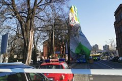 Tragedia w Zielonej Górze. Balon zahaczył o blok, nie żyje jedna osoba