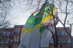 Tragedia w Zielonej Górze. Balon zahaczył o blok, nie żyje jedna osoba