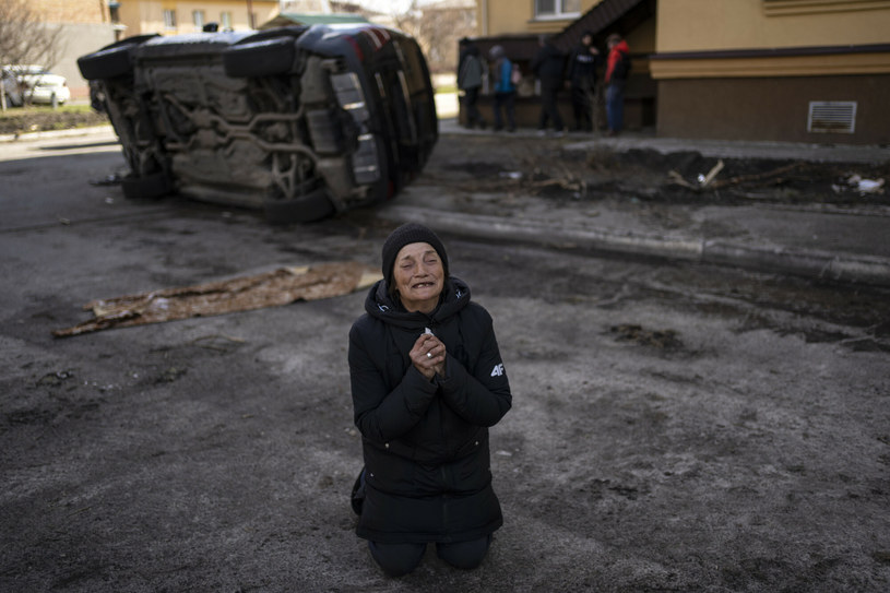 Tragedię Ukrainek trudno wyrazić słowami /AP/Associated Press/East News /East News
