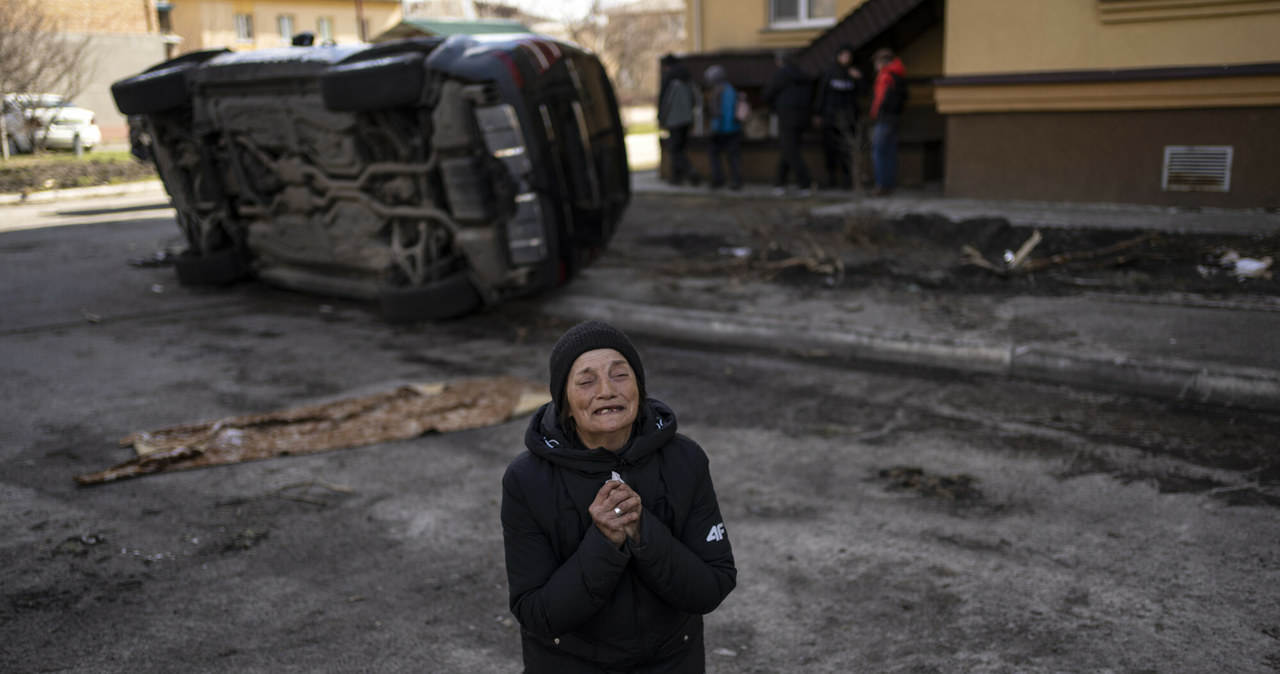 Tragedię Ukrainek trudno wyrazić słowami /AP/Associated Press/East News /East News