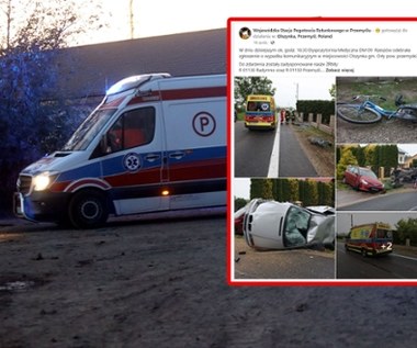 Tragiczne potrącenie rowerzysty. Kierowca BMW uciekał przed policją