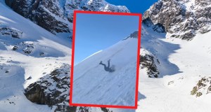 Tragicznie wyglądający wypadek w Tatrach. Spadał bez żadnej kontroli