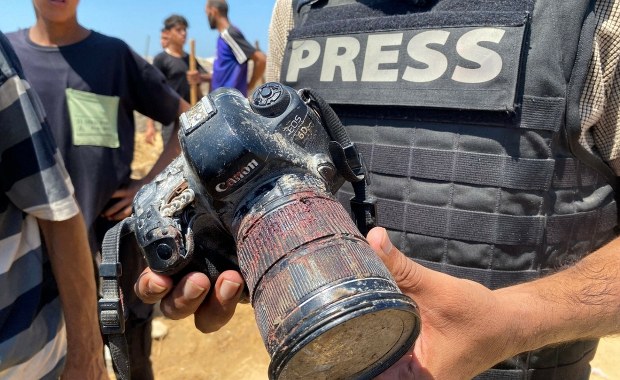 Tragiczny atak na szpital w Chan Junus. Wśród ofiar dziennikarze światowych mediów