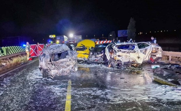 Tragiczny karambol na S7. Nie żyje ojciec dwójki dzieci, ofiar wypadku