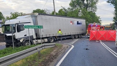 Tragiczny poranek w Chrząstowie. Dwie osoby nie żyją