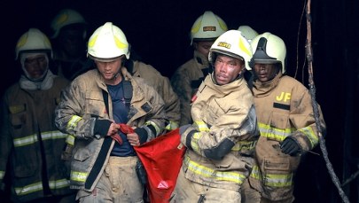 Tragiczny pożar budynku biurowego. Wiele osób nie żyje