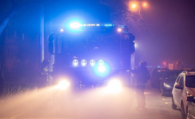 Tragiczny pożar DPS-u w Warszawie. Jedna osoba zginęła 