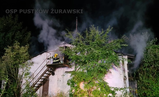 Tragiczny pożar koło Wrocławia. Zginęły trzy osoby