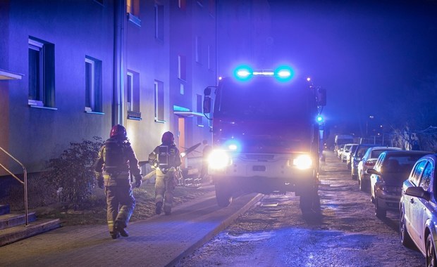 Tragiczny pożar mieszkania w Krakowie. Nie żyje 72-letni mężczyzna