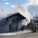 ​Tragiczny pożar na placu targowym w Krakowie. Zginęła jedna osoba