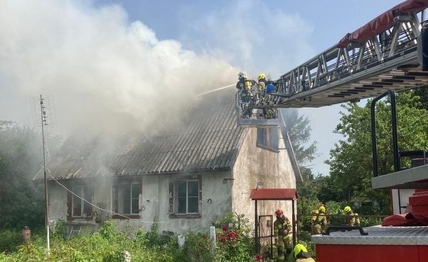 Tragiczny pożar na Pomorzu. Zginął 50-latek