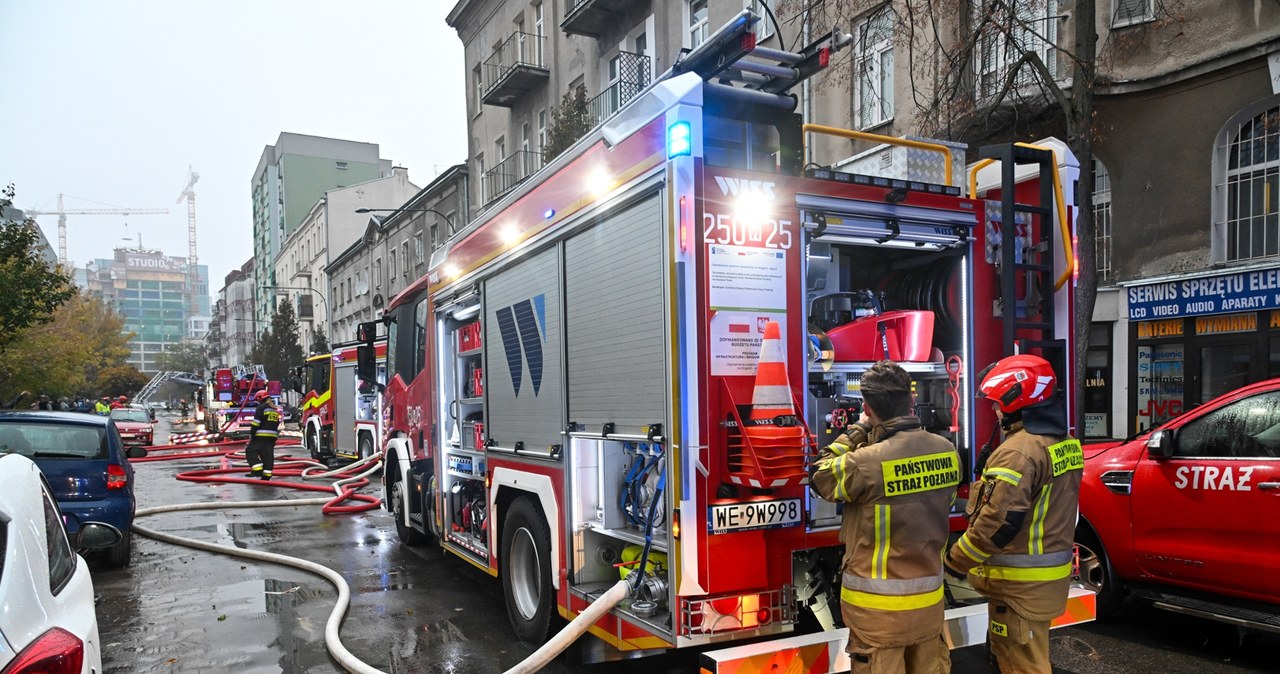 Tragiczny pożar na warszawskiej Woli