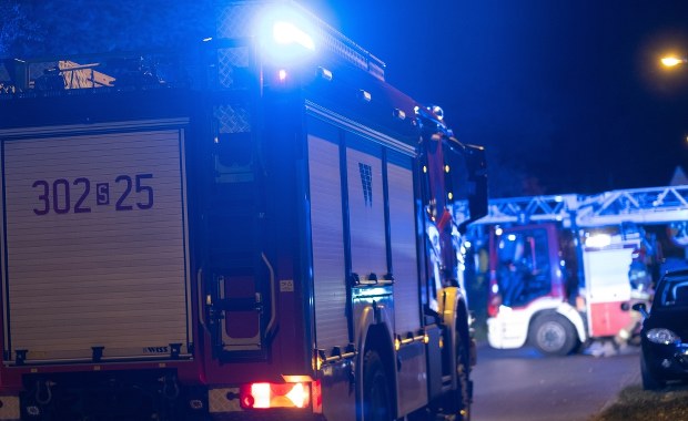 ​Tragiczny pożar pustostanu w Małopolsce. Nie żyją dwie osoby