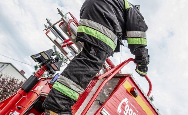 Tragiczny pożar w Będzinie. Nie żyje jedna osoba