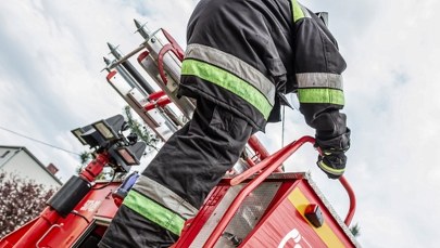 Tragiczny pożar w Będzinie. Nie żyje jedna osoba