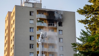 Tragiczny pożar w bloku w Bohuminie. 54-latek z zarzutami