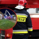 Tragiczny pożar w Gniewie. Nie żyje kobieta i jej 11-miesięczne dziecko 