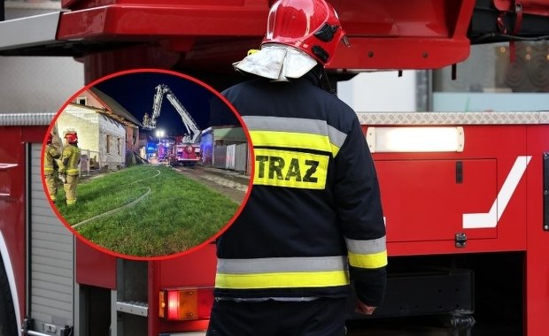 Tragiczny pożar w Gniewie. Nie żyje kobieta i jej 11-miesięczne dziecko 