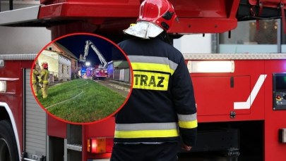 Tragiczny pożar w Gniewie. Nie żyje kobieta i jej 11-miesięczne dziecko 