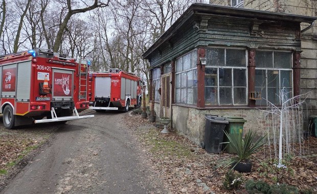 Tragiczny pożar w Komornikach. Nie żyją dwie osoby