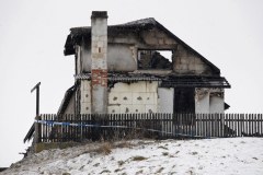 Tragiczny pożar w podlaskim Aleksandrowie 