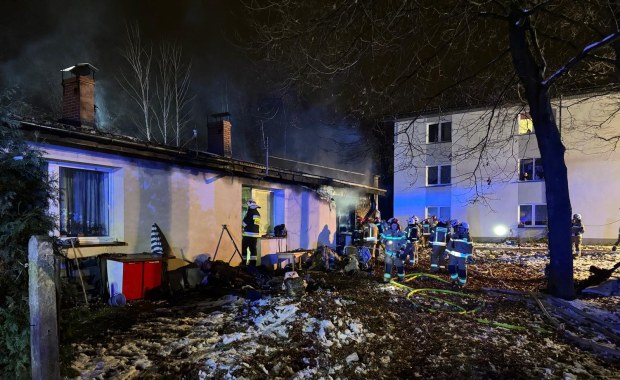 Tragiczny pożar w Pszczynie. Burmistrz: Niestety nie mam dobrych wieści